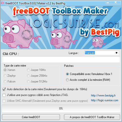 Screen FreeBoot ToolBox Maker 2.1